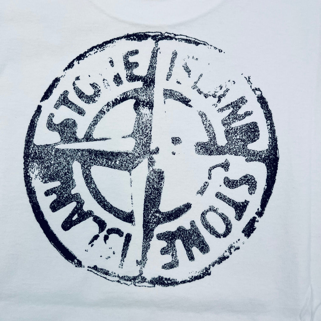 Stone Island Printed T-Shirt - White Ironleague