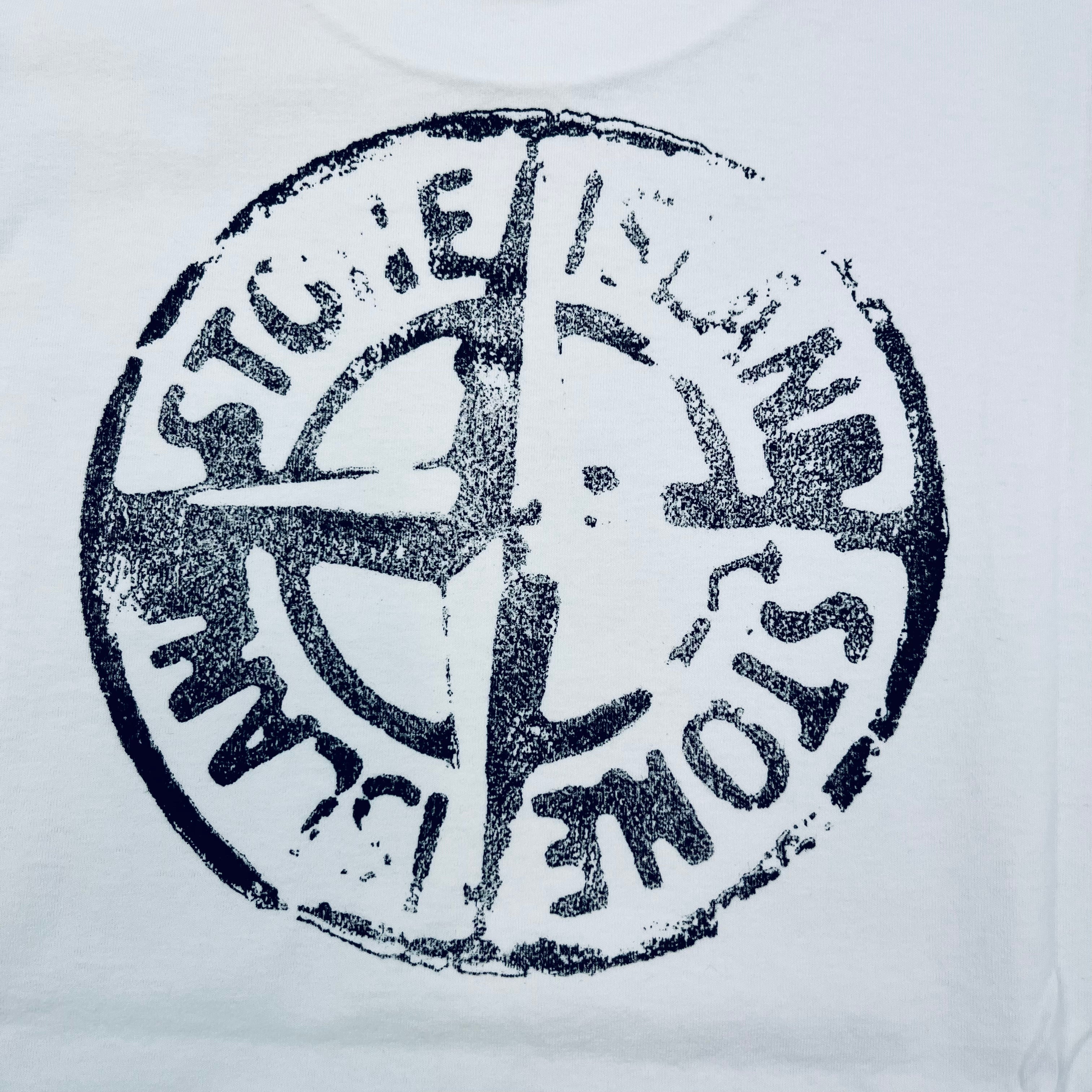 Stone Island Printed T-Shirt - White Ironleague