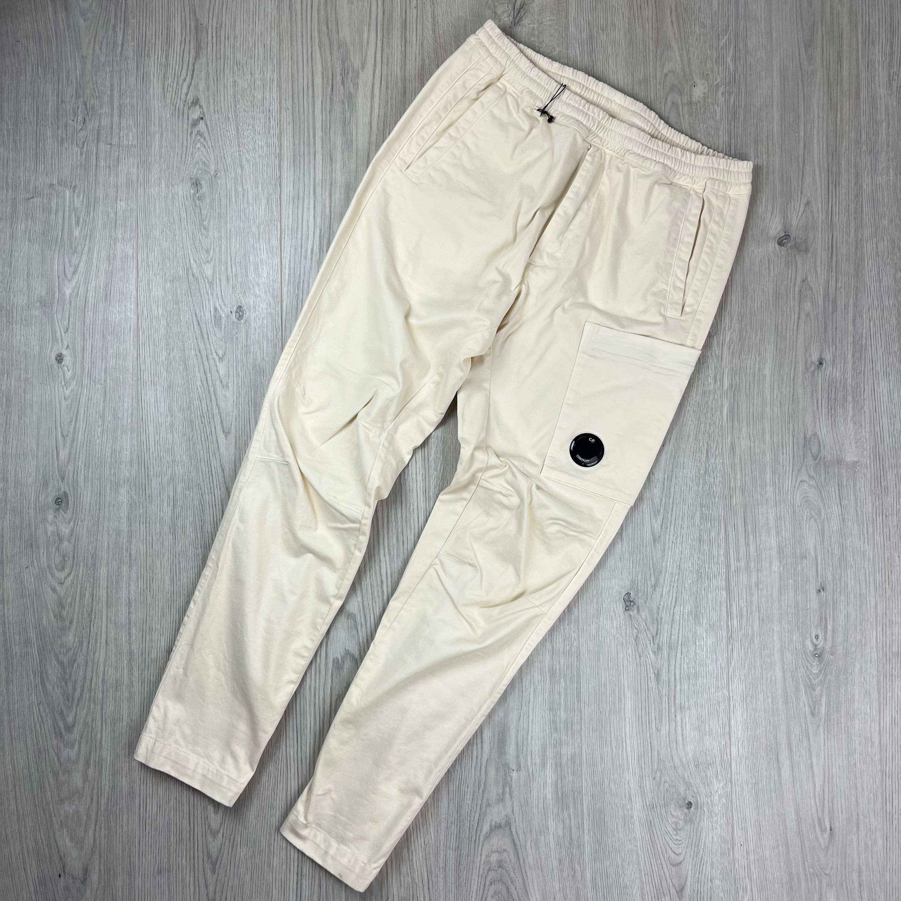 CP Company Cargo Trousers - Pistachio Shell Ironleague