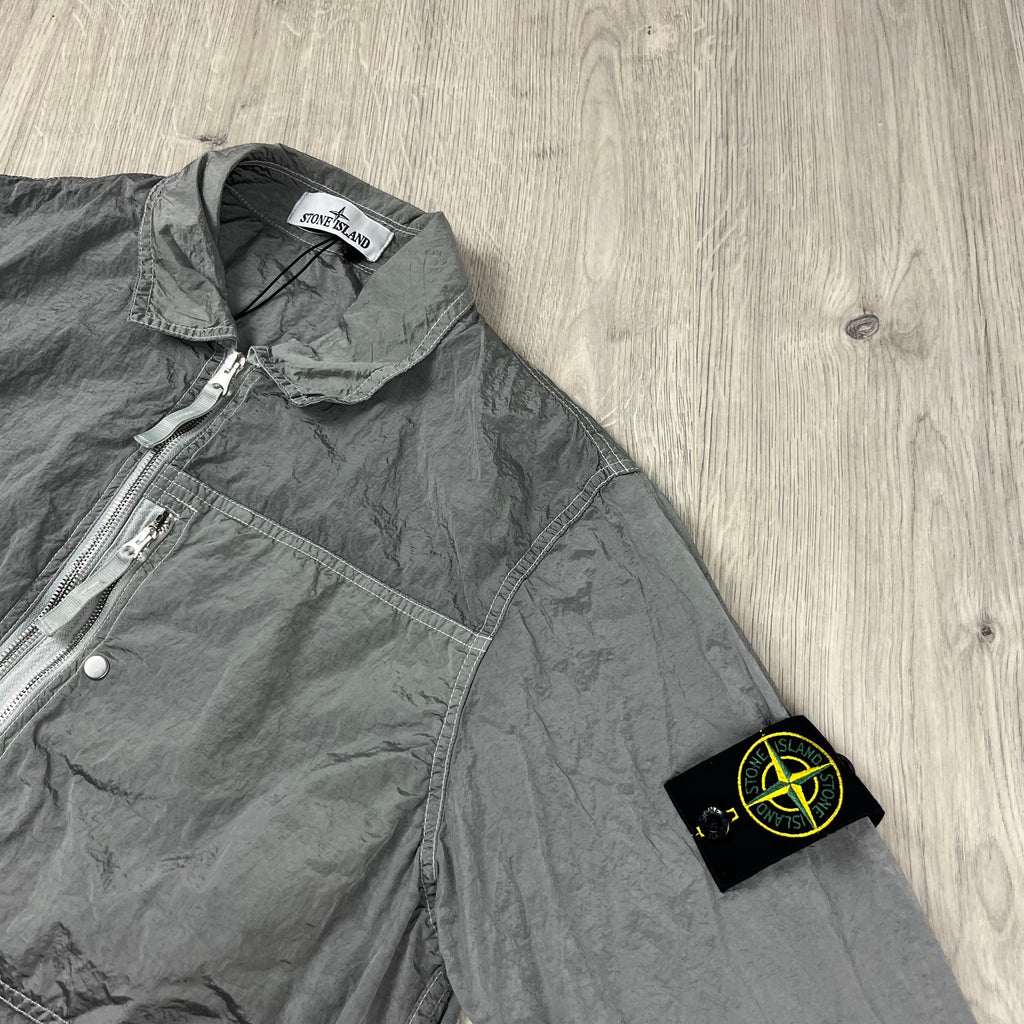 Stone Island Metal Overshirt - Grey Ironleague