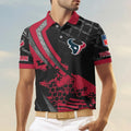 LIMITED EDITION - NEW CUSTOMIZED NFL15 HTT HOUSTON TEXANS POLO SHIRT