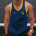 FINAL SALE - NEW CUSTOMIZED MLB15 MILWAUKEE BREWERS UNISEX TANK TOP