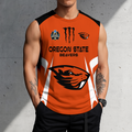 3D PRINT TEE NCAA CWS15 OGB OG BEAVERS MEN'S GYM SHIRT