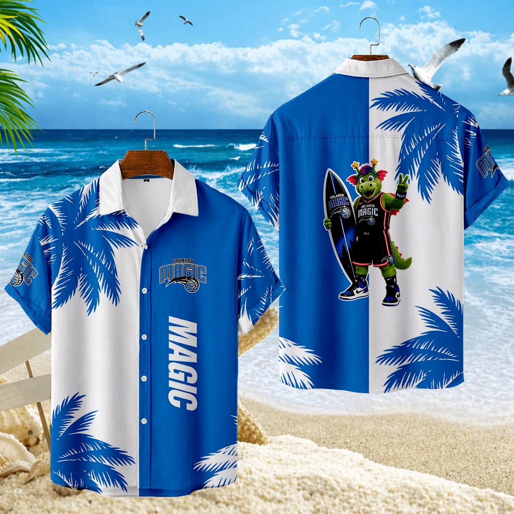 FINAL SALE - NEW CUSTOMIZED NBA15 OMA ORLANDO MAGIC UNISEX HAWAIIAN SHIRT