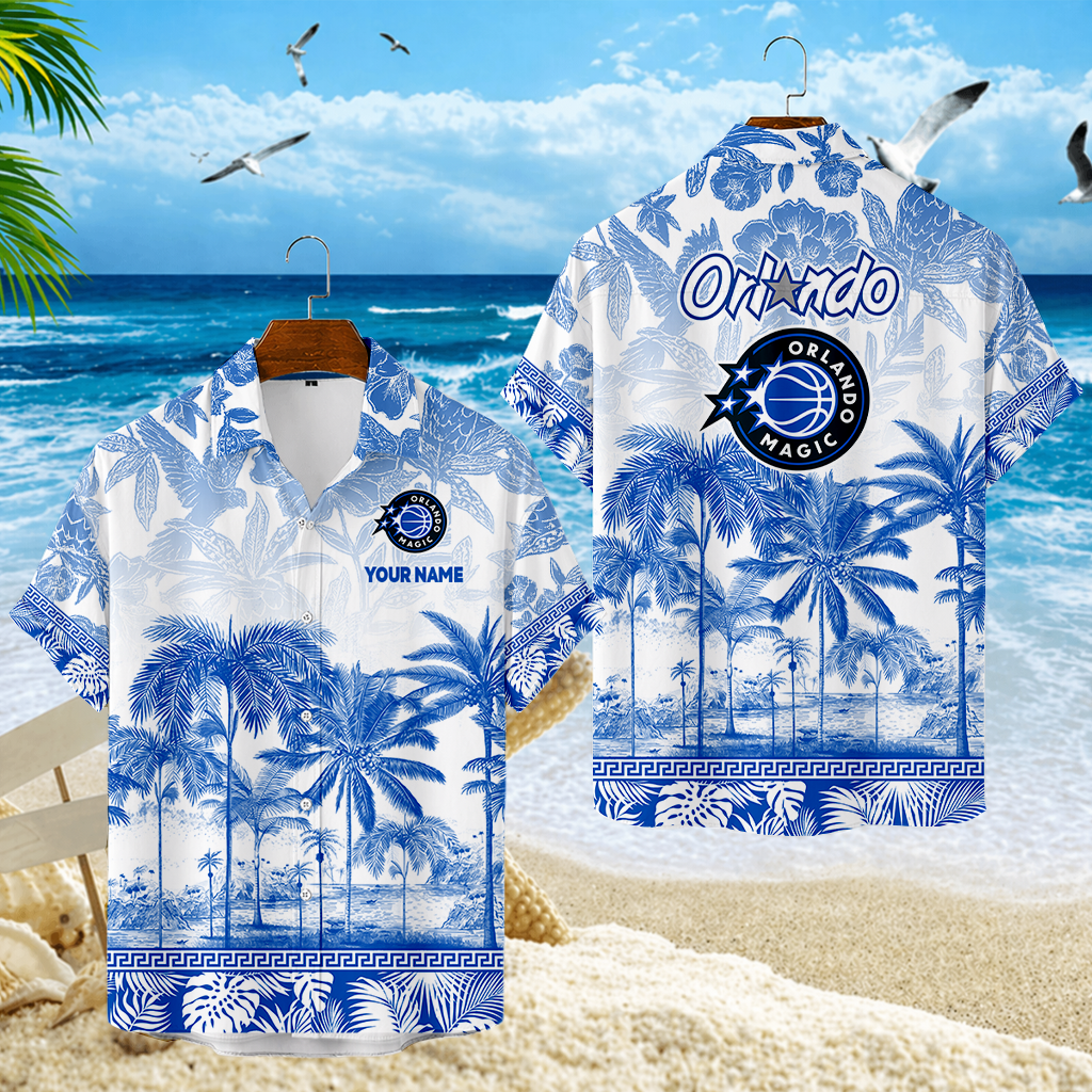 FINAL SALE - NEW CUSTOMIZED NBA15 OMA ORLANDO MAGIC UNISEX HAWAIIAN SHIRT
