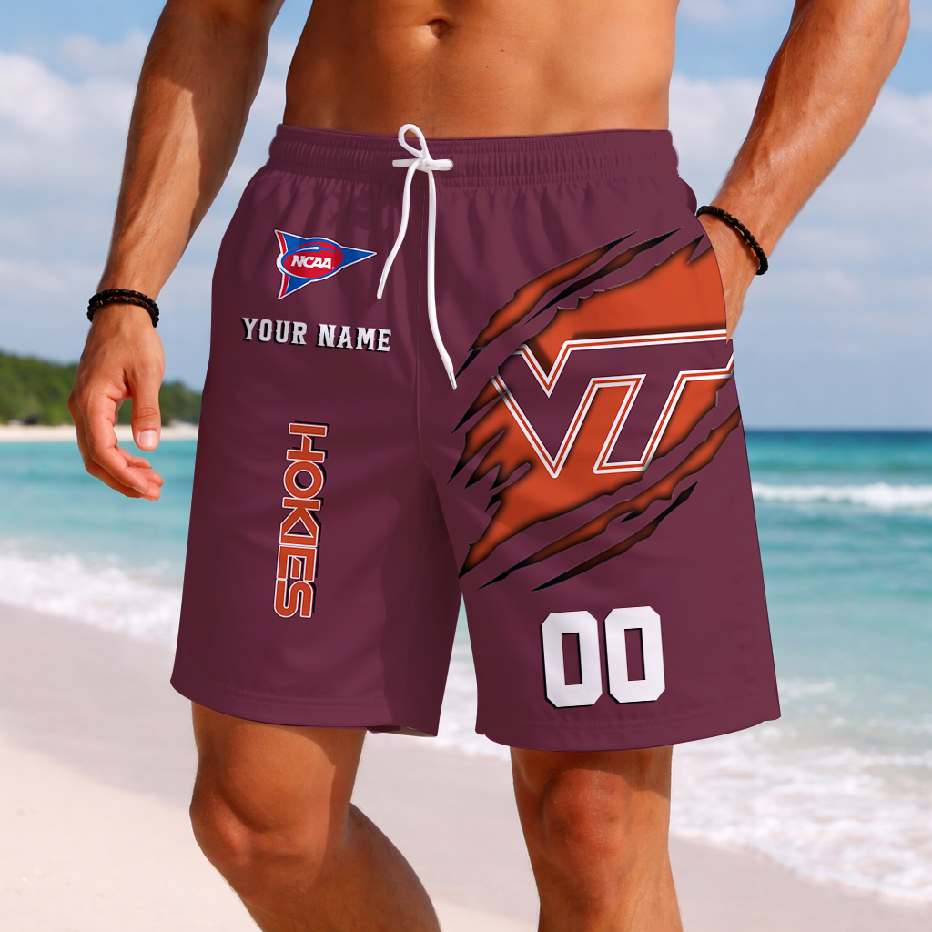 LIMITED DROP NCAA FBS15 VTH VG TECH HOKIES SHORT PANTS