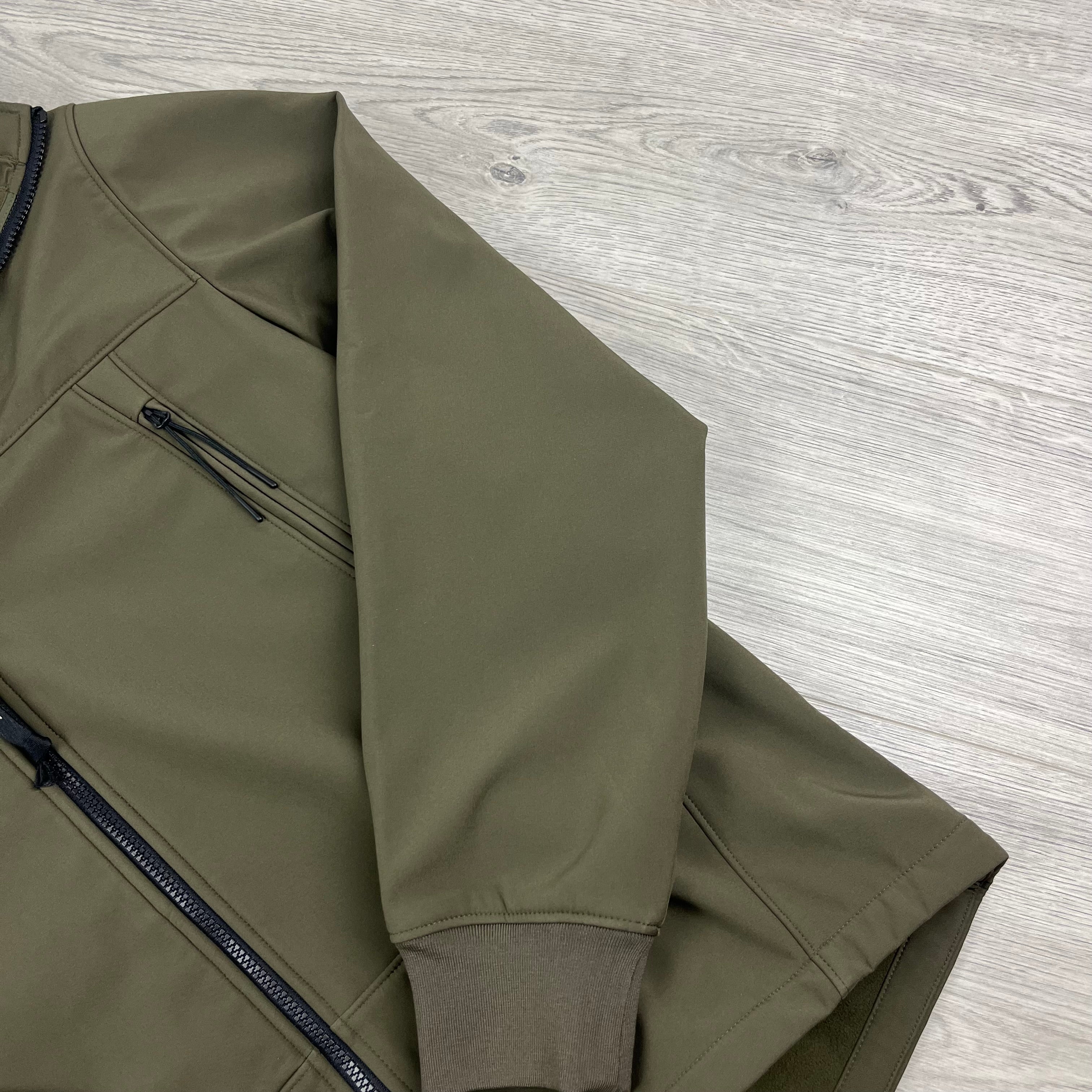 CP Company Shell Goggle Jacket - Ivy Green Ironleague