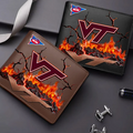 LIMITED EDITION FBS NCAA15 VTH VG TECH HOKIES LEATHER WALLET