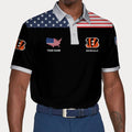 LIMITED EDITION - NEW CUSTOMIZED NFL16 CCB CINCINNATI BENGALS POLO SHIRT