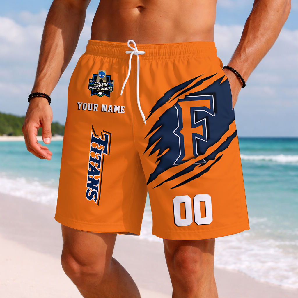 LIMITED DROP NCAA CWS16 CFT CS FULLERTON TITANS SHORT PANTS