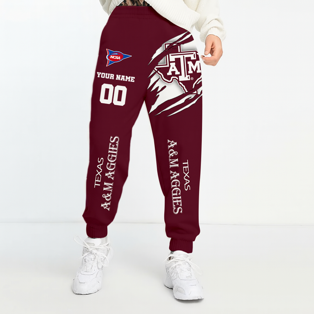 LIMITED DROP NCAA FBS16 TAA TX A&M AGGIES UNISEX LONG PANTS