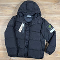 Stone Island Nylon Metal Down Jacket in Black Ironleague