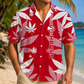 FINAL SALE - NEW CUSTOMIZED NBA17 AHA ATLANTA HAWKS UNISEX HAWAIIAN SHIRT