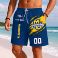 LIMITED DROP  NCAA MAM17 MGE MA GOLDEN EAGLES SHORT PANTS