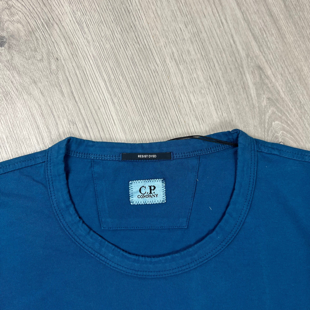 CP Company Printed T-Shirt  - Ink Blue Ironleague