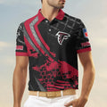 LIMITED EDITION - NEW CUSTOMIZED NFL18 ATF ATLANTA FALCONS POLO SHIRT