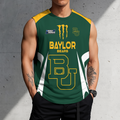 3D PRINT TEE NCAA MAM18 BAB BA BEARS MEN'S GYM SHIRT