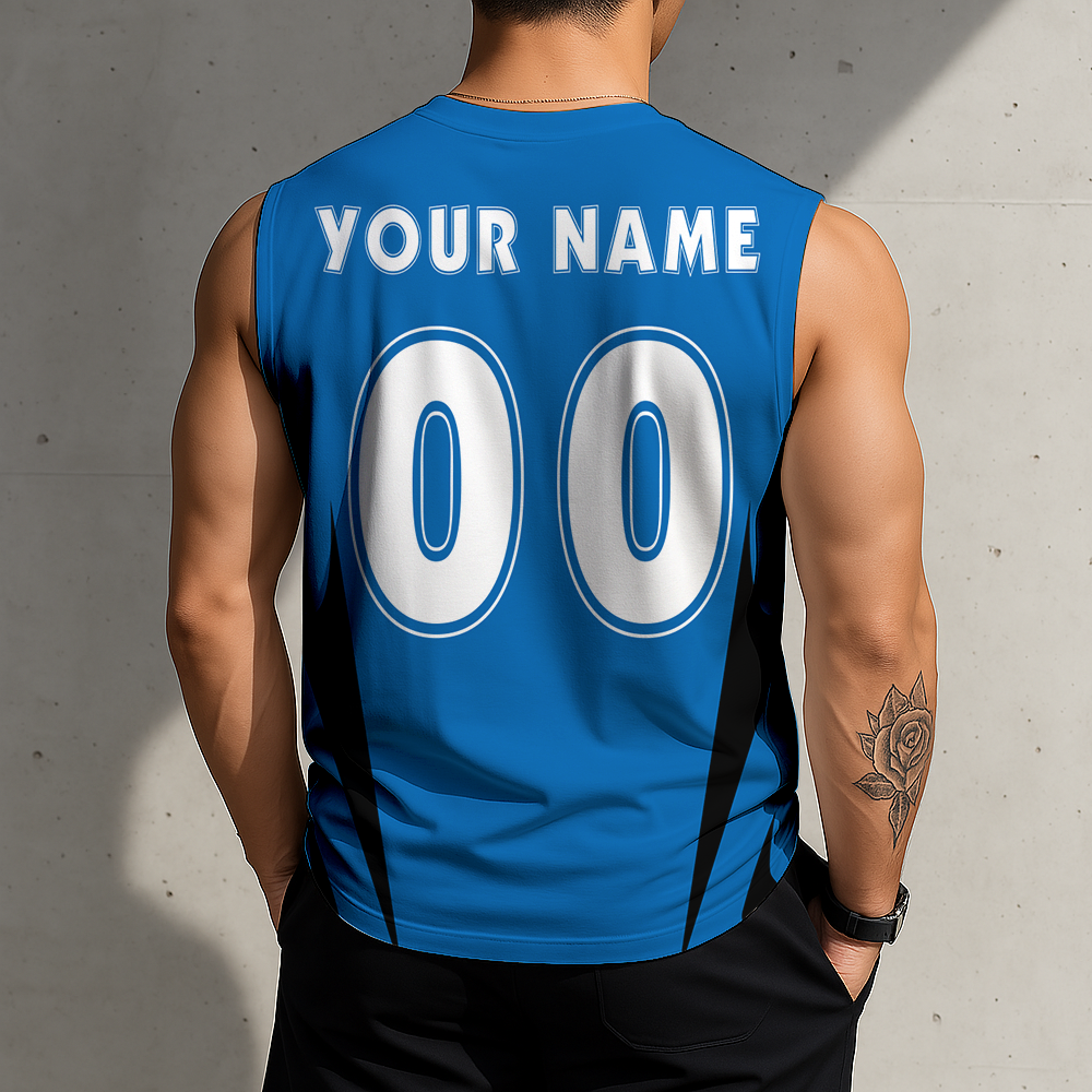 FINAL SALE - NEW CUSTOMIZED NBA18 DMA DALLAS MAVERICKS MEN'S GYM SHIRT