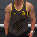 FINAL SALE - NEW CUSTOMIZED MLB18 SAN DIEGO PADRES UNISEX TANK TOP