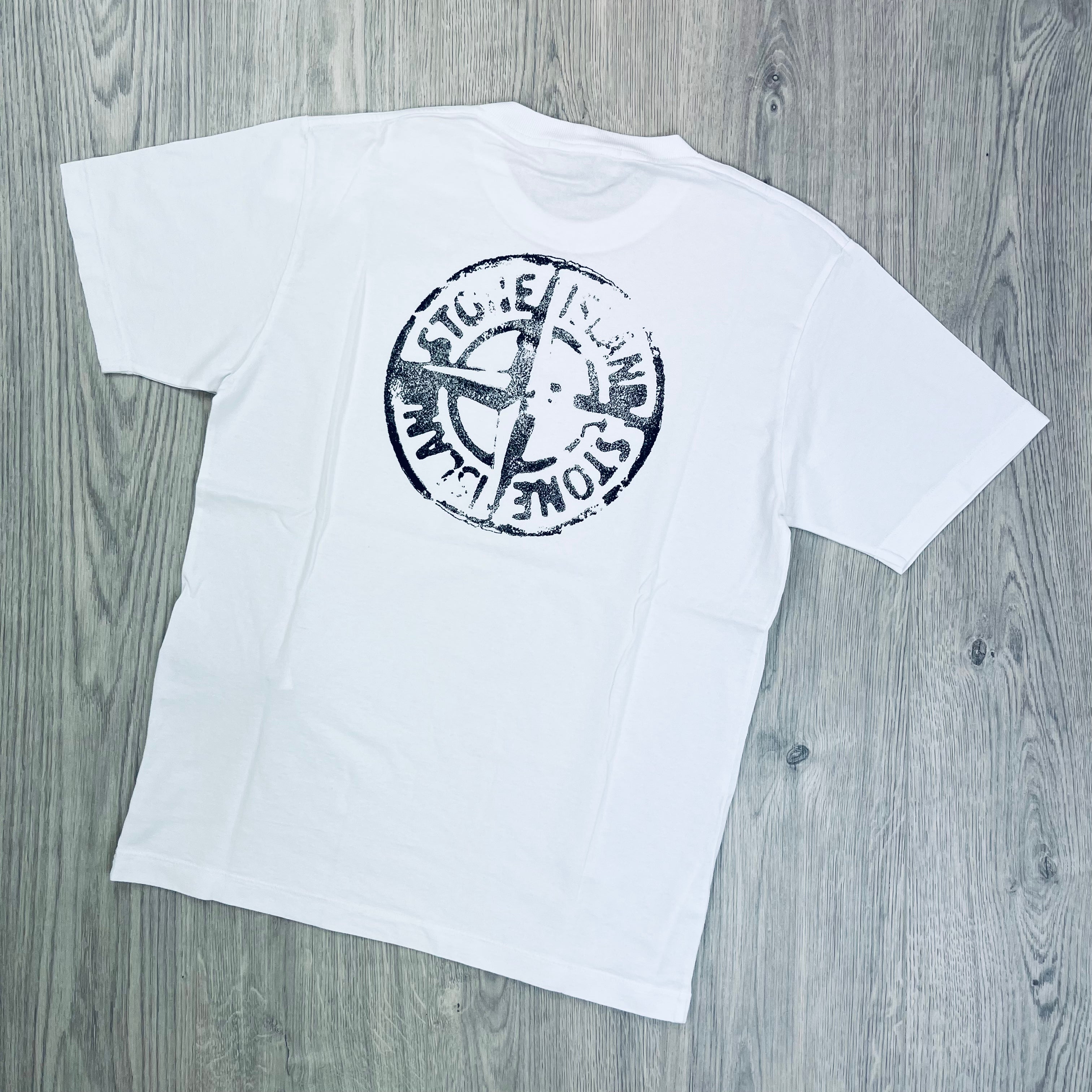 Stone Island Printed T-Shirt - White Ironleague