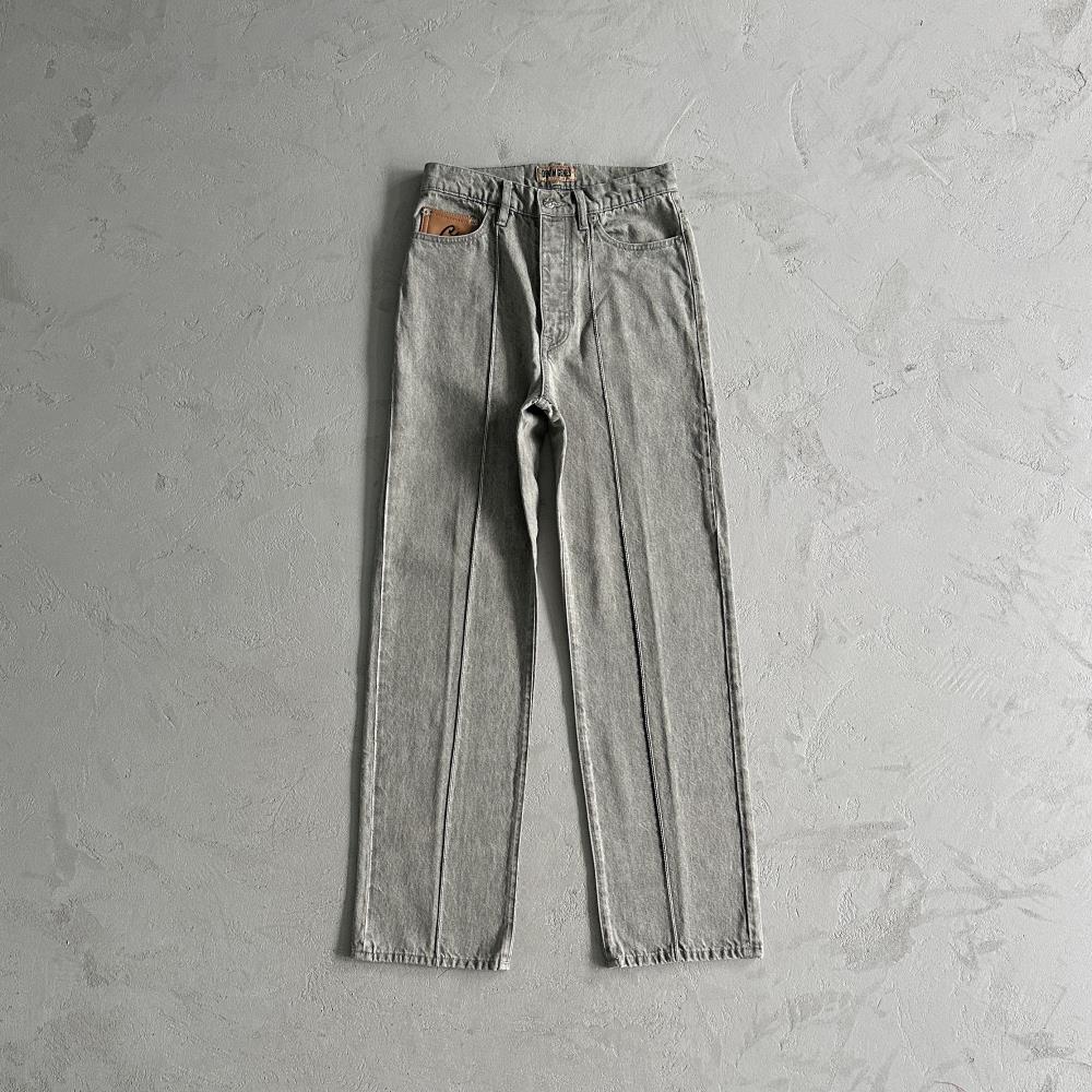 Corteiz Denim Jeans - Grey Ironleague