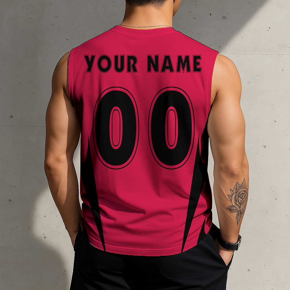 FINAL SALE - NEW CUSTOMIZED NBA19 CBU CHICAGO BULLS MEN'S GYM SHIRT