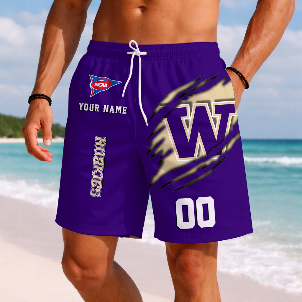 LIMITED DROP NCAA FBS19 WSH WS HUSKIES SHORT PANTS