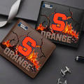 LIMITED EDITION MAM NCAA19 SYO SY ORANGE LEATHER WALLET