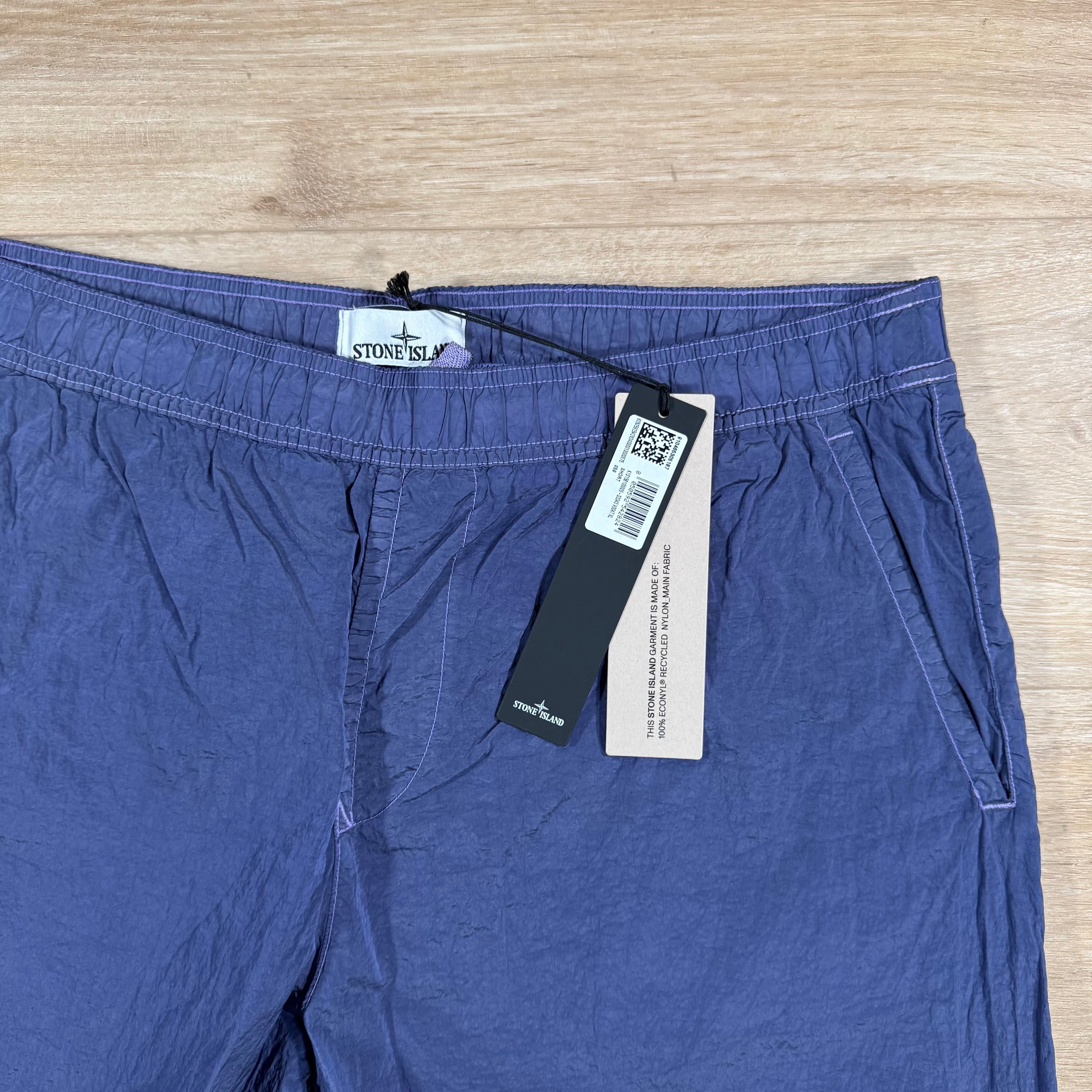 Stone Island Nylon Metal Swim Shorts in Lavender Ironleague