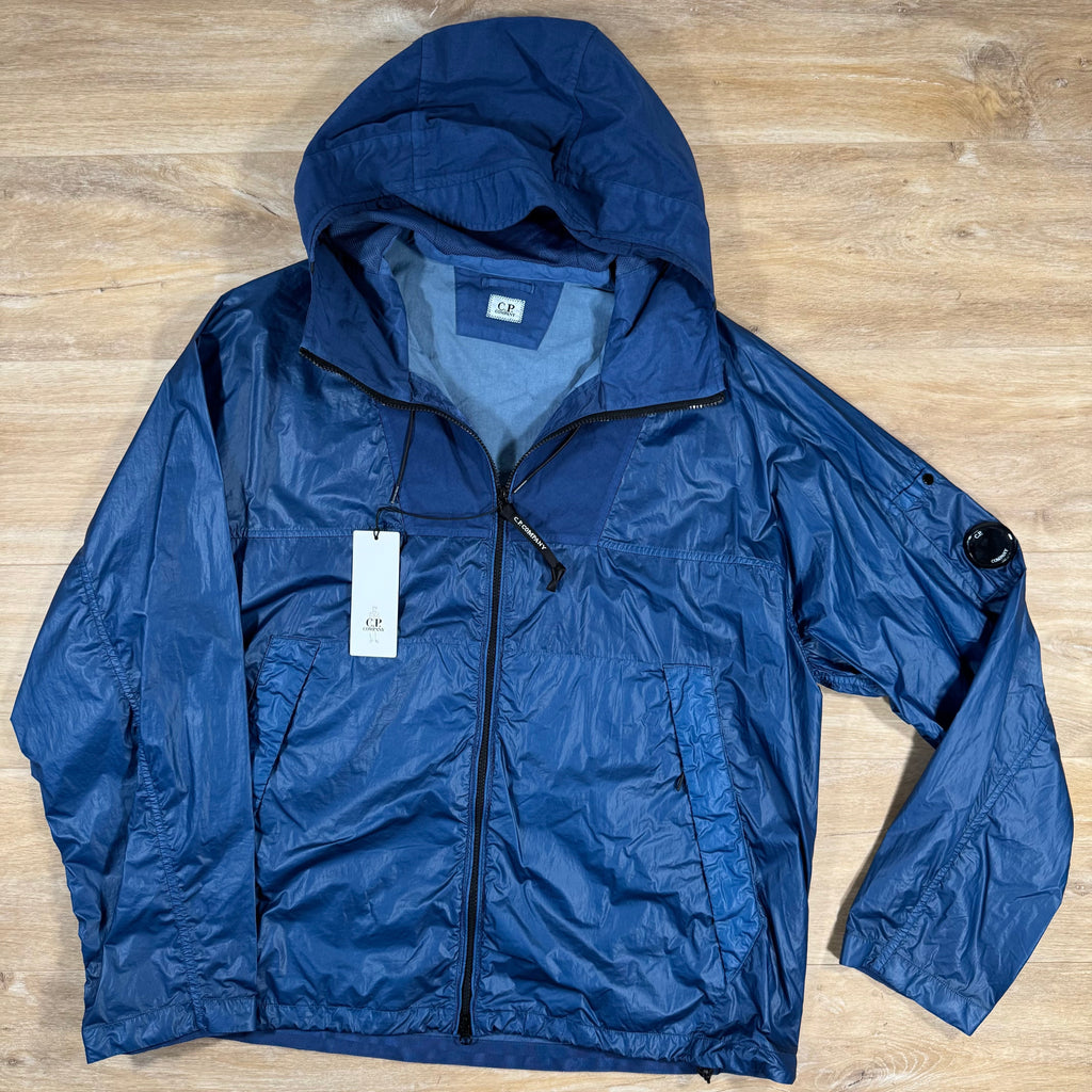 CP Company CS II Mixed Lens Jacket in Oceana - Blue Ironleague