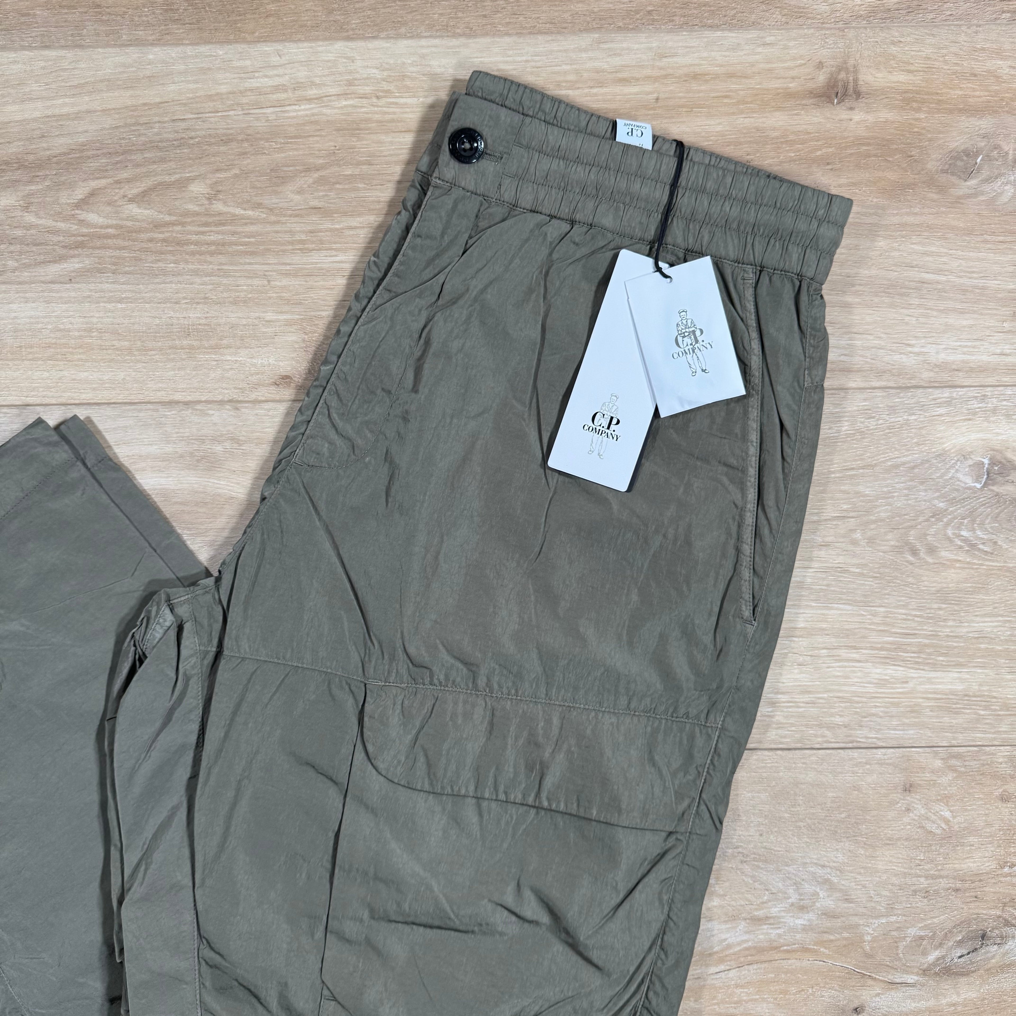 CP Company Chrome-R Loose Cargo Pants in Walnut Ironleague