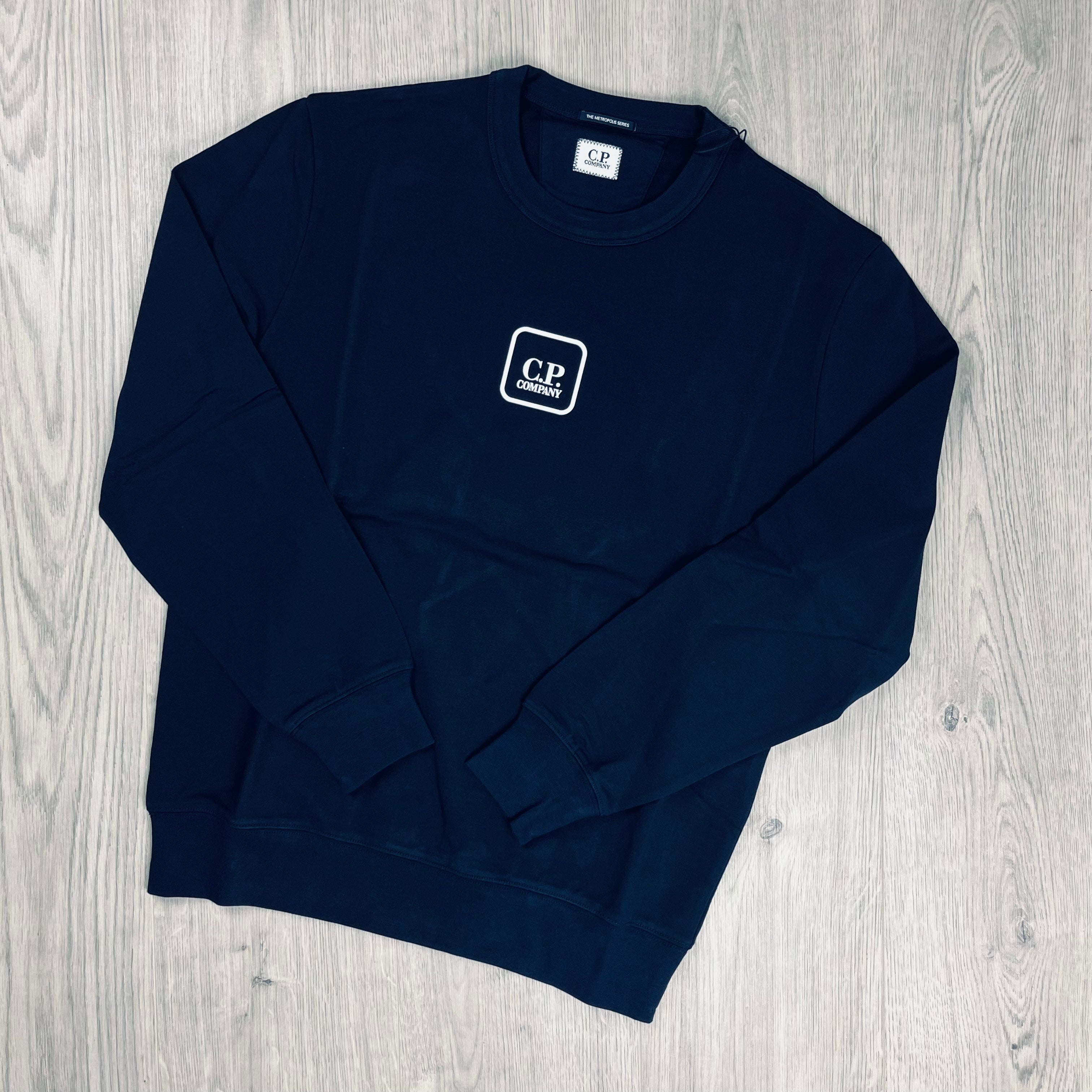 CP Company Metropolis Sweatshirt - Navy Ironleague