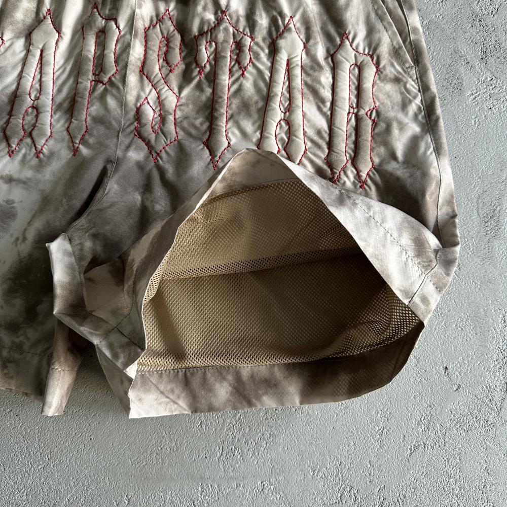 Trapstar Washed Arch Shorts - Brown Ironleague