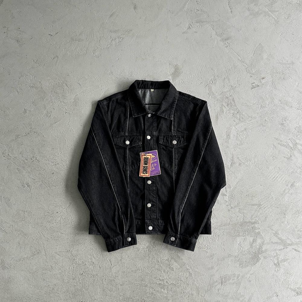 Corteiz C-Star Denim Jacket - Black Ironleague