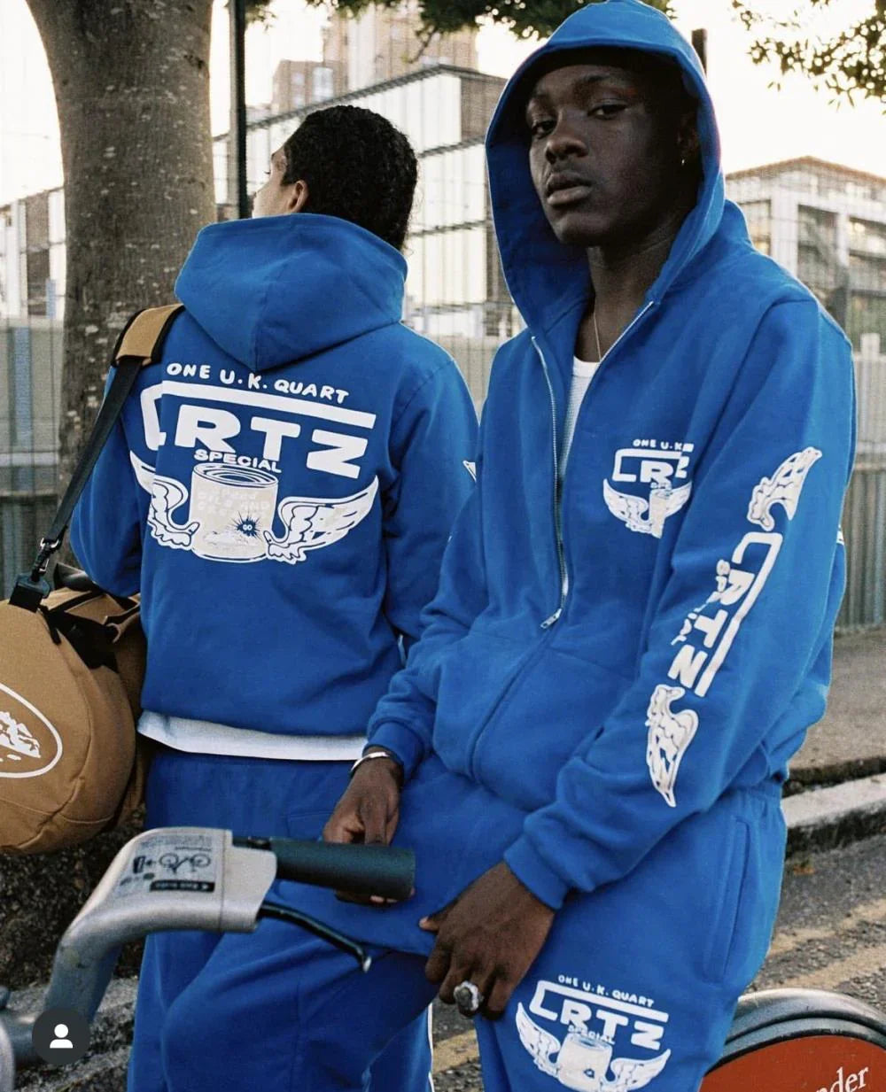 Corteiz Gasolina Set - Blue Ironleague
