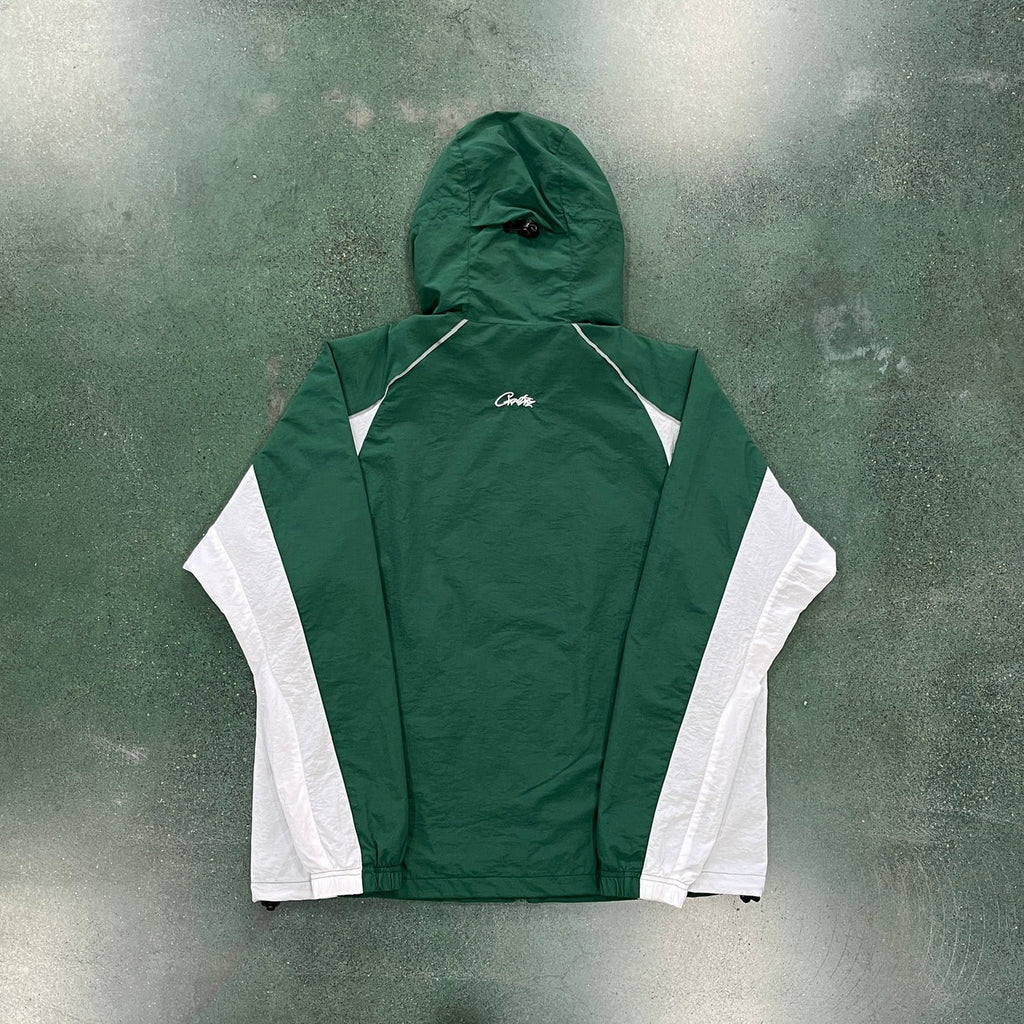 Corteiz Alcatraz Windbreaker - Green/White Ironleague
