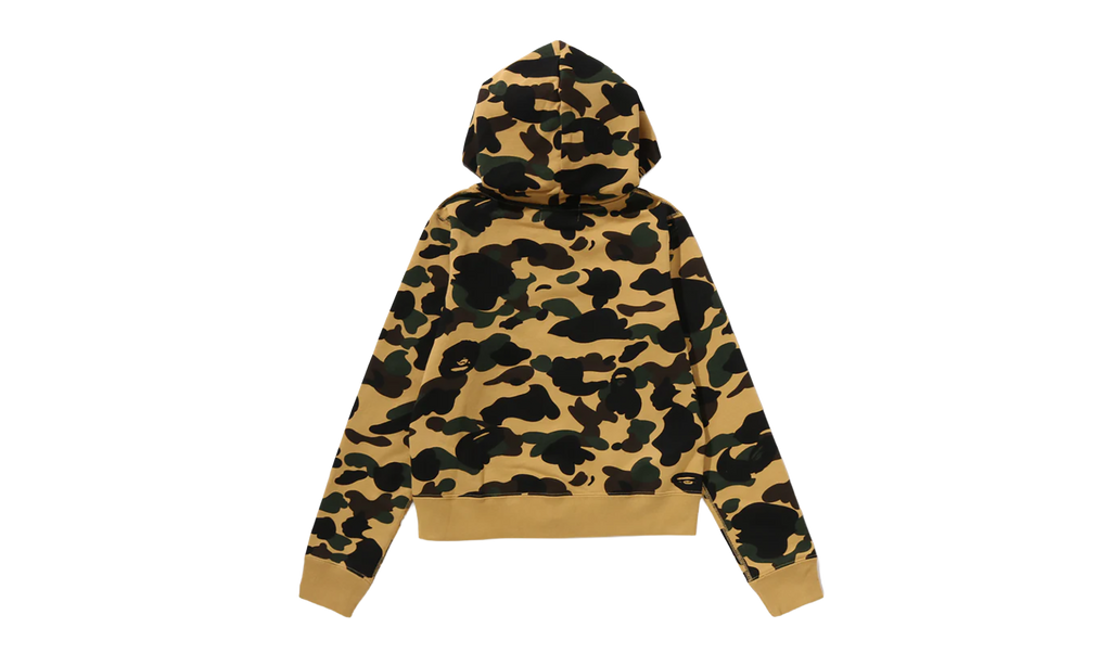 BAPE 1st Camo Windstopper Shark Full Zip Hoodie Yellow B1CSFZHSY