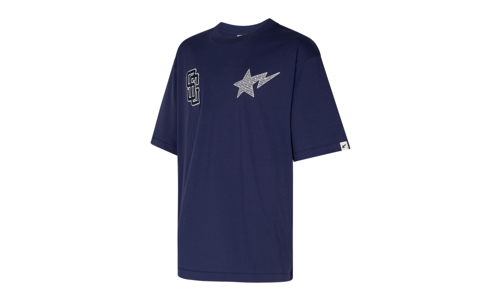 BAPE Tee Stadium Goods X BAPE® - Varsity Blue 0ZXTEM109903KNYX