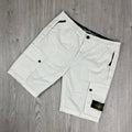 Stone Island Cargo Shorts - Ivory Ironleague