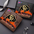LIMITED EDITION FBS NCAA20 CRB CR BUFFALOES LEATHER WALLET