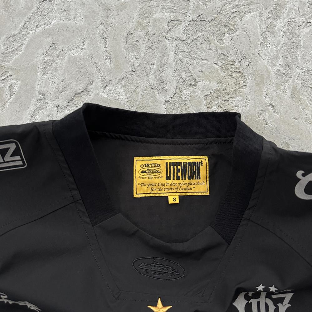 Corteiz Sponsor Pullover - Black Ironleague