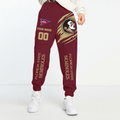 LIMITED DROP NCAA FBS21 FLS FL SEMINOLES UNISEX LONG PANTS