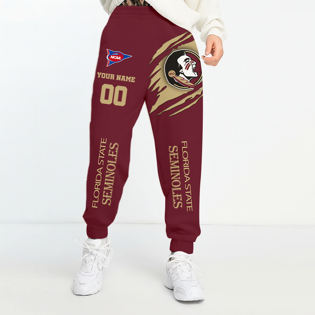 LIMITED DROP NCAA FBS21 FLS FL SEMINOLES UNISEX LONG PANTS