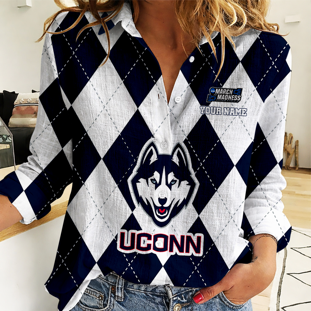 LIMITED DROP  NCAA MAM21 UCH UC HUSKIES WOMEN CASUAL SHIRT FOR FAN