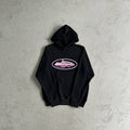 Corteiz Alcatraz Logo Hoodie - Pink Ironleague