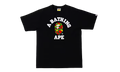 BAPE Sta Camo College Tee Black / Multicolor BAPE007