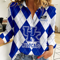 LIMITED DROP  NCAA MAM22 KEW KE WILDCATS WOMEN CASUAL SHIRT FOR FAN