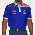 LIMITED EDITION - NEW CUSTOMIZED NFL22 LAR LOS ANGELES RAMS POLO SHIRT