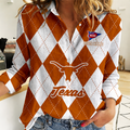 LIMITED DROP NCAA FBS22 TXL TX LONGHORNS WOMEN CASUAL SHIRT FOR FAN