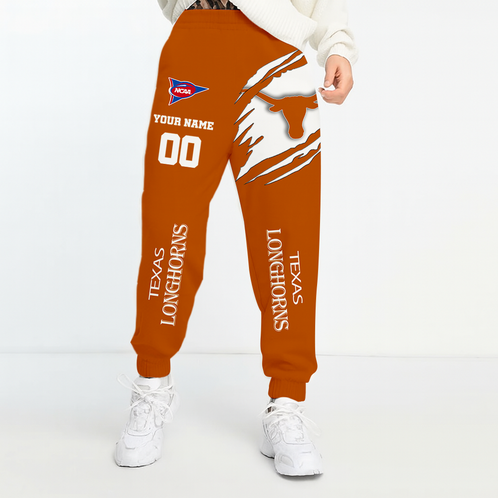 LIMITED DROP NCAA FBS22 TXL TX LONGHORNS UNISEX LONG PANTS